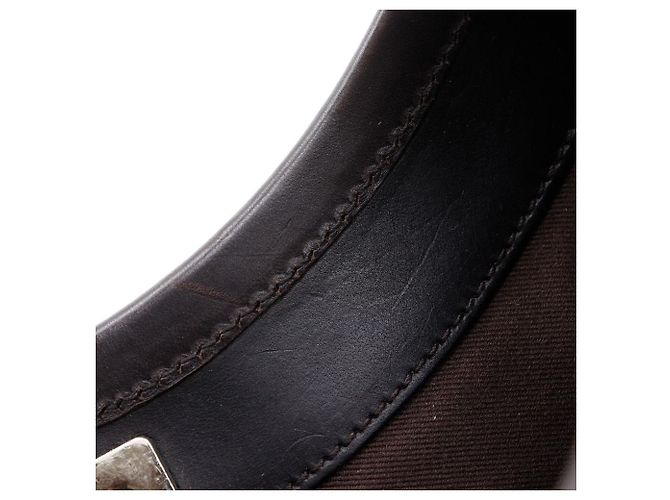 Borsa a Spalla Gucci GG Canvas Marrone - vista 15