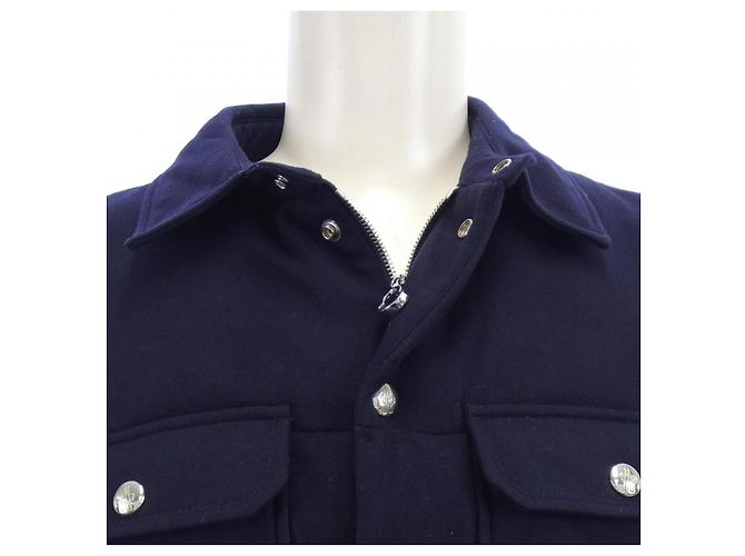 Chaqueta de plumón y cachemira Moncler MIRMANDIX Azul Azul marino - vista 6