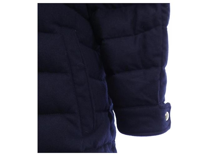 Chaqueta de plumón y cachemira Moncler MIRMANDIX Azul Azul marino - vista 7
