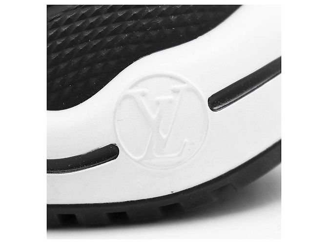 Botas de couro Louis Vuitton Archlight Monogram Flower Preto - vista 6