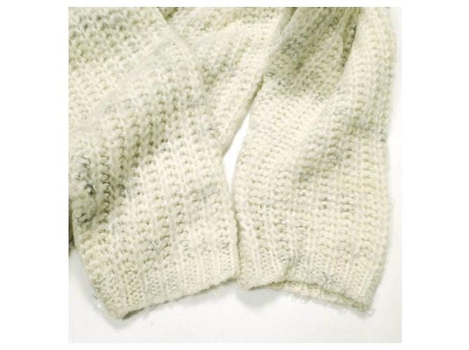 Autre Marque Top de punto mezcla de mohair SLOBE IENA Beige - vista 6