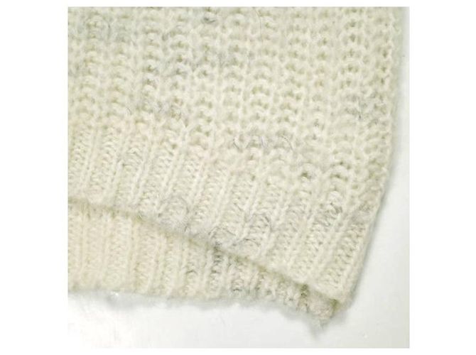 Autre Marque Top de punto mezcla de mohair SLOBE IENA Beige - vista 7