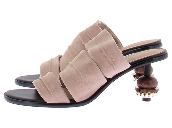 & Other Stories Mule in scamosciato beige - vista 2