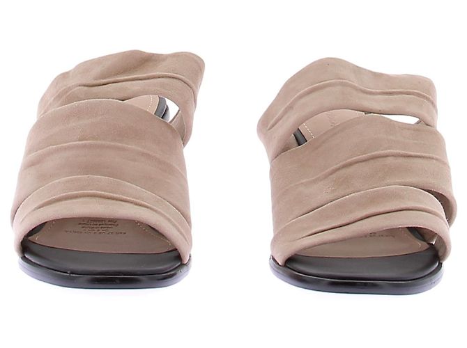 & Other Stories Mule in scamosciato beige - vista 3