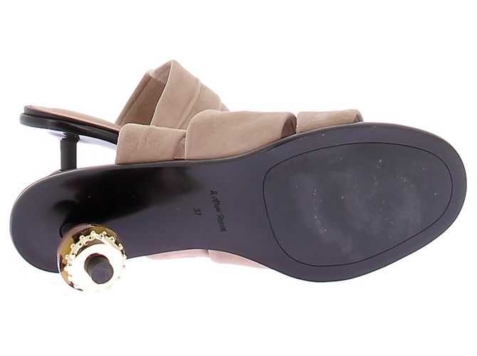 & Other Stories Mule in scamosciato beige - vista 5