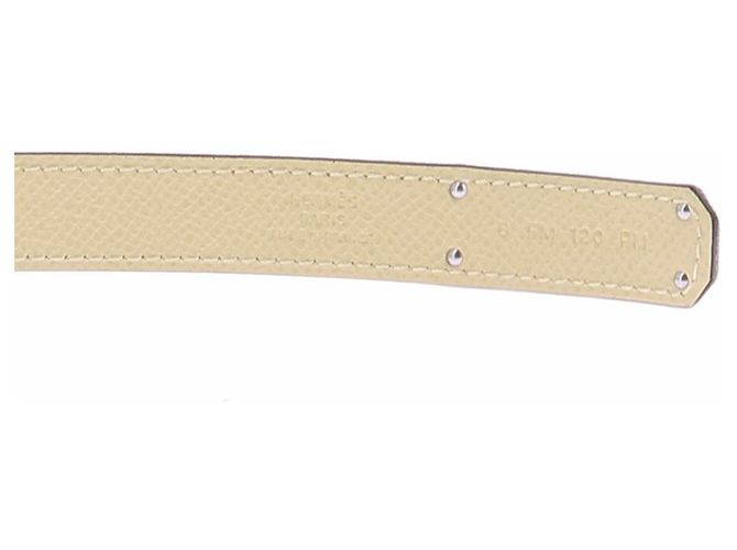 Hermès Kelly Ledergürtel braun - Ansicht 2