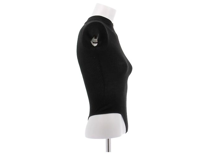 Body de lana negro Khaite - vista 3