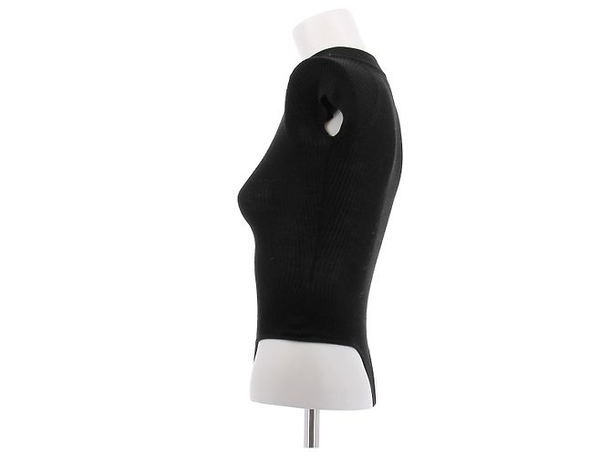 Body de lana negro Khaite - vista 4