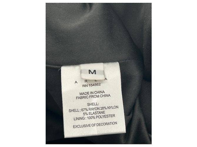 Autre Marque Abito con spalle scoperte con ornamenti Nero - vista 6