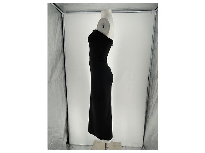 Staud Maxikleid schwarz - Ansicht 3