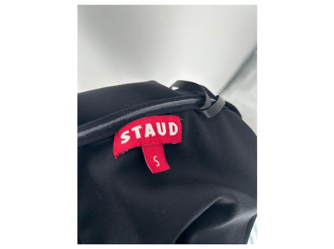 Staud Maxikleid schwarz - Ansicht 5