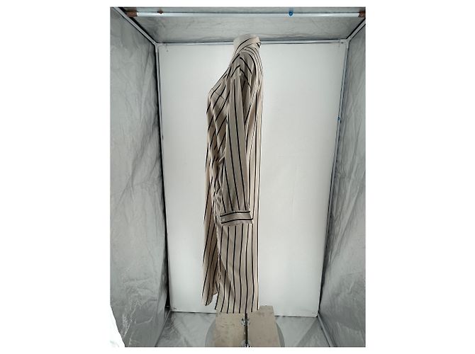 Autre Marque Hemdkleid THE FRANKIE SHOP beige - Ansicht 3