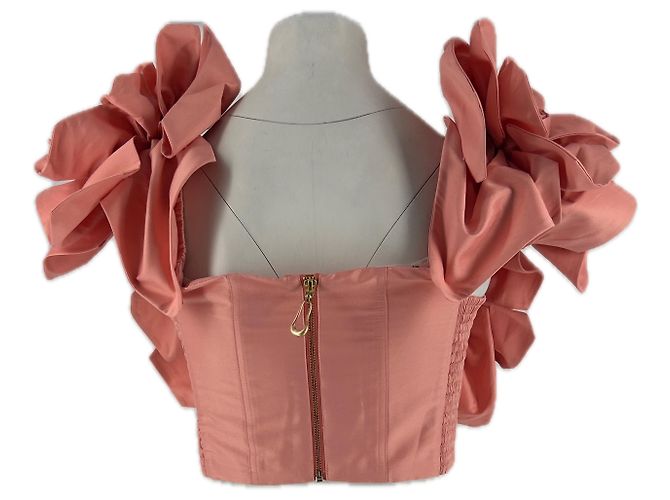 Maje Etta Top Rosa aus Polyester Pink - Ansicht 2