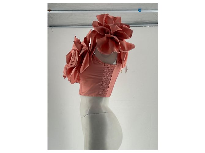 Maje Etta Top Rosa aus Polyester Pink - Ansicht 3
