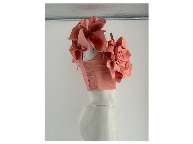 Maje Etta Top Rosa aus Polyester Pink - Ansicht 4