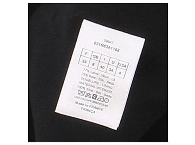 Dior Wollkleid schwarz - Ansicht 5