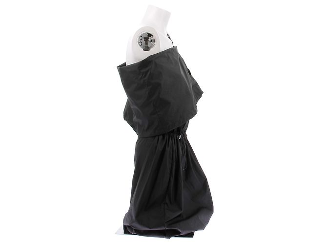 Dior Schwarzes Kleid aus Polyester - Ansicht 3