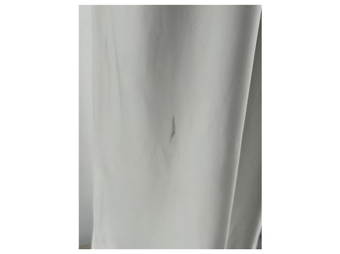 L'Agence Akiya Satin Kleid Weiß - Ansicht 7