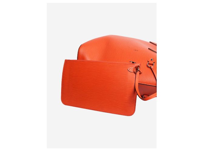 Louis Vuitton Orange Neverfull MM 2013 Epi Leder Tote - Ansicht 6