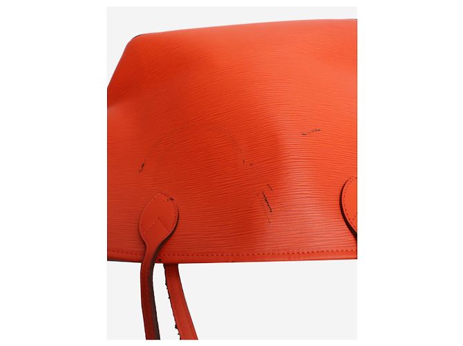 Louis Vuitton Orange Neverfull MM 2013 Epi Leder Tote - Ansicht 8