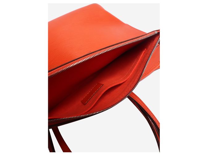Louis Vuitton Orange Neverfull MM 2013 Epi Leder Tote - Ansicht 9