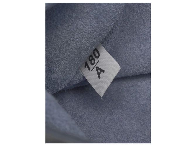 Prada Blauer 2way Lederbeutel Blue Etiquette 1BG122 - Größe - Ansicht 12