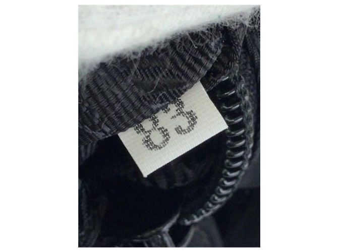 Prada Borsa a tracolla in nylon Tessuto nero - vista 10