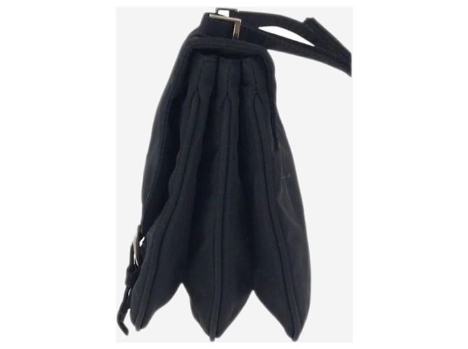 Prada Borsa a tracolla in nylon Tessuto nero - vista 15