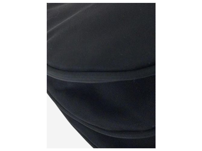 Prada Borsa a tracolla in nylon Tessuto nero - vista 5
