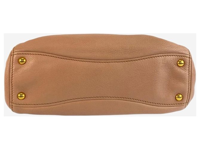 Miu Miu Borsa 2way in pelle Vitello rosa - vista 13