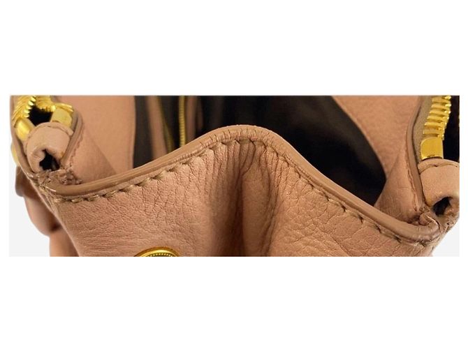 Miu Miu Borsa 2way in pelle Vitello rosa - vista 14