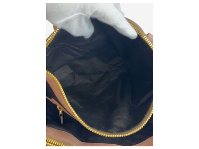 Miu Miu Borsa 2way in pelle Vitello rosa - vista 20