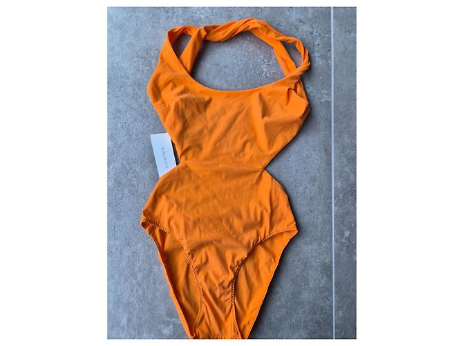 Nina Ricci Badeanzug Einteiler in Orange - Ansicht 2