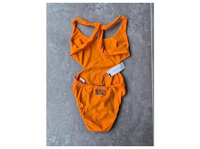 Nina Ricci Badeanzug Einteiler in Orange - Ansicht 4