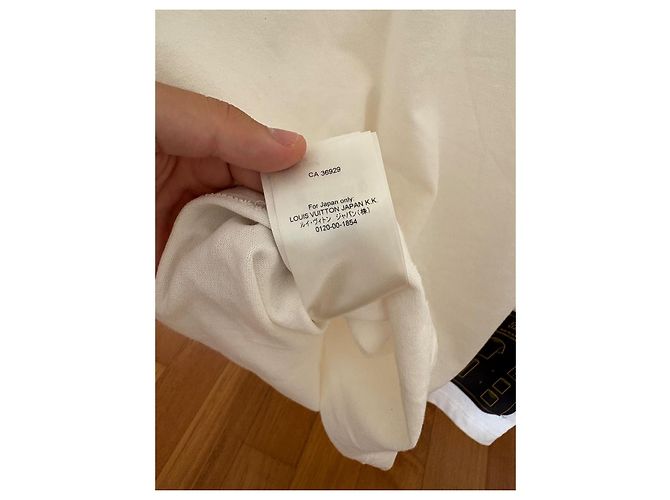 Camiseta Louis Vuitton Staples Edition - Algodón Blanco - vista 12