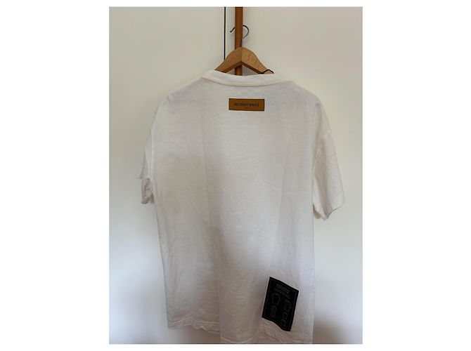 Camiseta Louis Vuitton Staples Edition - Algodón Blanco - vista 3