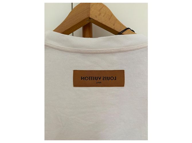 Camiseta Louis Vuitton Staples Edition - Algodón Blanco - vista 5