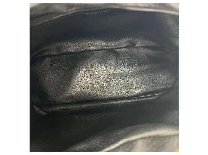 Céline Borsa Celine Vintage Macadam Blazon Logo Marrone - vista 9