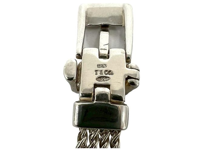 Tiffany & Co Bracciale con charm Tiffany Vintage T-Rope Argento - vista 3
