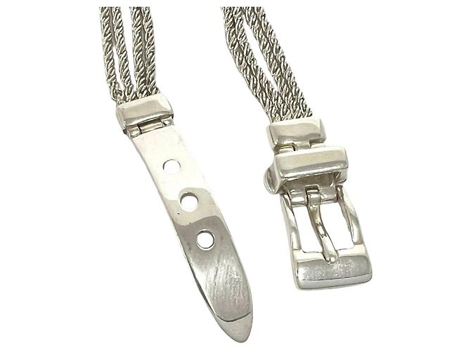 Tiffany & Co Bracciale con charm Tiffany Vintage T-Rope Argento - vista 4
