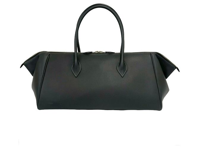 Hermès Borsa Hermes Paris Bombay 40 Marrone - vista 3
