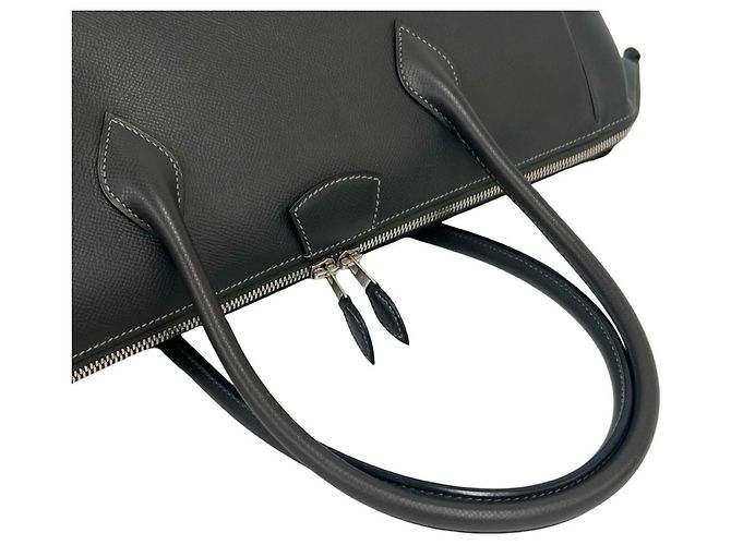 Hermès Borsa Hermes Paris Bombay 40 Marrone - vista 4