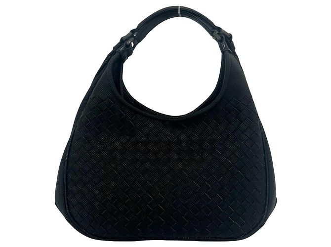 Campana Mini Leder-Tote-Bag Bottega Veneta Schwarz - Ansicht 3
