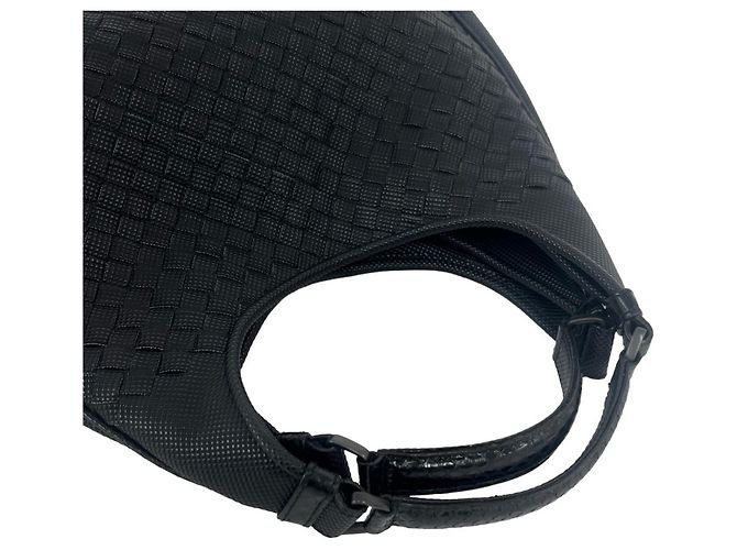 Campana Mini Leder-Tote-Bag Bottega Veneta Schwarz - Ansicht 4