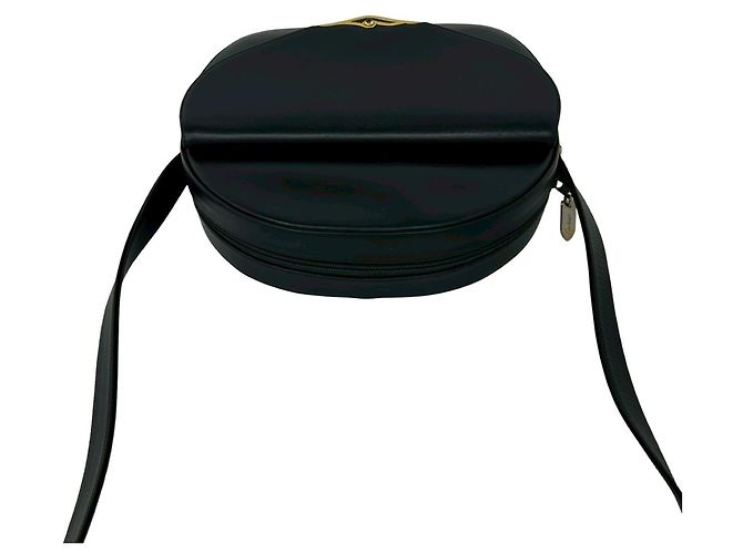 Mini borsa a tracolla in pelle nera Cartier Nero - vista 4