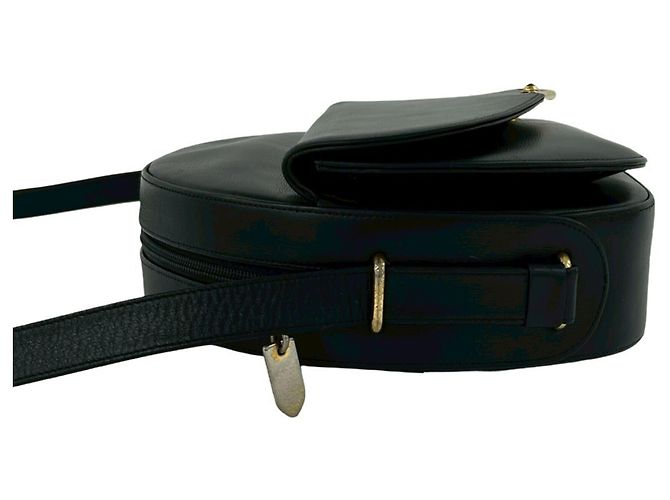Mini borsa a tracolla in pelle nera Cartier Nero - vista 5