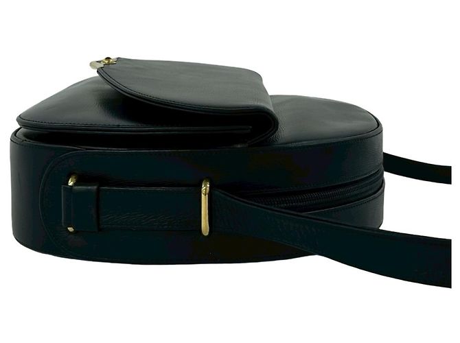 Mini borsa a tracolla in pelle nera Cartier Nero - vista 6