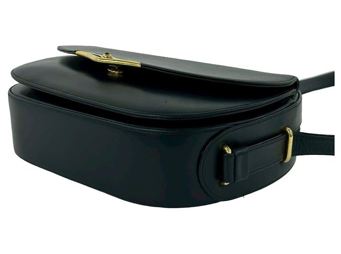 Mini borsa a tracolla in pelle nera Cartier Nero - vista 8