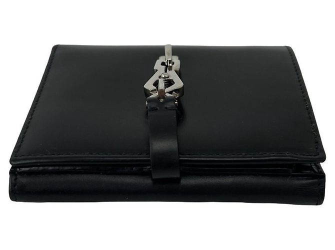 Gucci Jackie Leder-Bifold-Geldbörse Schwarz - Ansicht 3