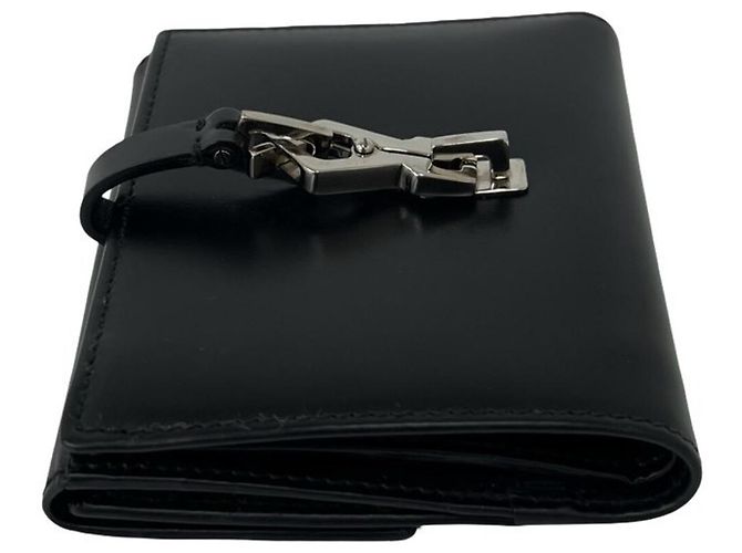 Gucci Jackie Leder-Bifold-Geldbörse Schwarz - Ansicht 4